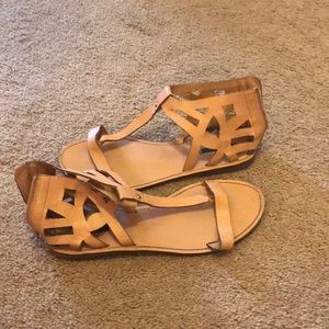 Brown Forever 21 sandals!